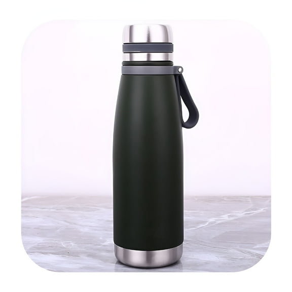 ACDANC Thermos for Hot and Cold Drinks,Coffee Thermos Water Bottle,Wide Mouth Thermal Cups,Leakproof Stainless Steel Insulated Thermos - Commute,Travel,and Picnic Friendly 22oz
