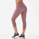 thumbnail image 2 of Pantalones de yoga ajustados de cintura alta para mujer - Pantalones cortos deportivos con forma de melocotón - M-L, 2 of 3