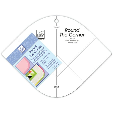 - June Tailor Round the Corner Crafting Template Small and Large Curved Shape