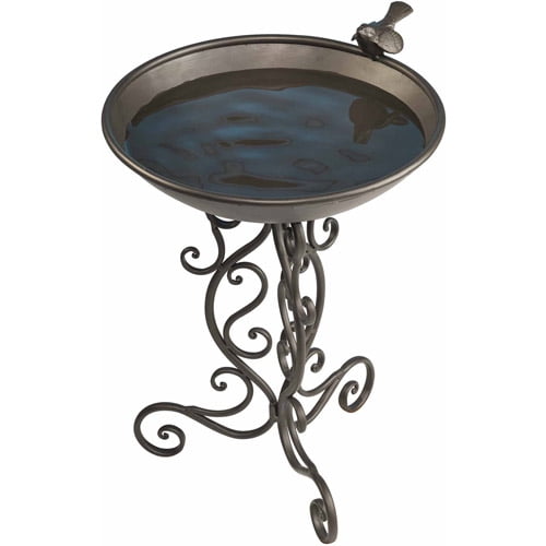 Ornate Metal Birdbath by Gardman USA Inc