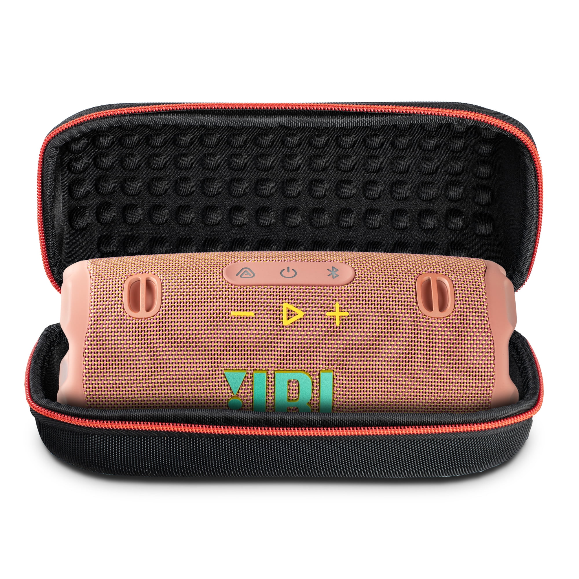 JBL Charge 6 Portable Speaker (Pink), IP68 Waterproof with Travel Case (International Model)