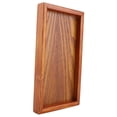 thumbnail image 2 of Bandeja rectangular de madera para servir té, plato para mesa, plato para guardar aperitivos y alimentos para hoteles y hogares (22 x 12 cm), 2 of 10