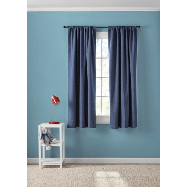 Your Zone Chambray Blackout Window, How To Blackout Your Curtains