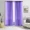 Purple, variant on 2pc Purple Solid Sheer Voile Window Curtain Set Two (2) Rod Pocket Panels 55"W x 84"L (Each)