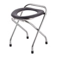 thumbnail image 3 of Squatting Toilet Stool Chairs Non Slip Mobile Easy to Clean Rounded Edges Strong Steel 42cm, 3 of 8