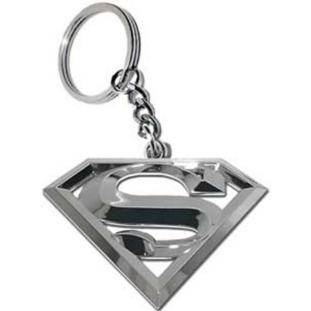 - Key Chain - DC Comic - Superman - Logo Metal Silver Licensed Toys k-dc-0010-e