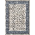 thumbnail image 2 of Well Woven Saventa Blue Persian Floral Medallion Area Rug 5x7 (5'3" x 7'3"), 2 of 8