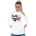 thumbnail image 5 of Freshly Squeezed Breast Cancer Aware Women's Long Sleeve T Shirt Brisco Brands M, 5 of 6
