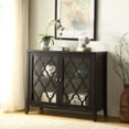 thumbnail image 5 of ACME Ceara Storage Console Table with Door in Black, 5 of 6