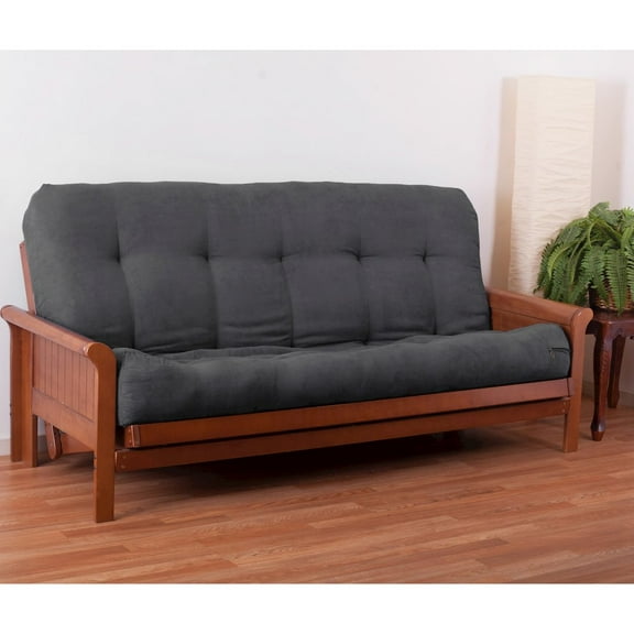 Blazing Needles Vitality 9-inch Microsuede Queen-size Futon Mattress