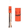 thumbnail image 2 of Deago 39 Inch Halloween Windsock Flag Pumpkin Bat Ghost Spooky Cartoon Wind Socks Flag with LED Lights Outdoor Hanging Decoration for Home Garden Party Decoration, 2 of 9