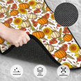 thumbnail image 3 of Naloa Pumpkin Corn Daisy Car Foot Mat Set of 4 Pieces - Universal Floor Liner Neoprene Full Set Floor Mats for Cars Trucks SUV, 3 of 7