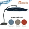 thumbnail image 2 of Panama Jack PJO-6115-TERRA-UM 11.5 ft. Cantilever Sunbrella Terracotta 360 Deg Umbrella with Movable Base - 114 x 142 x 142 in., 2 of 6