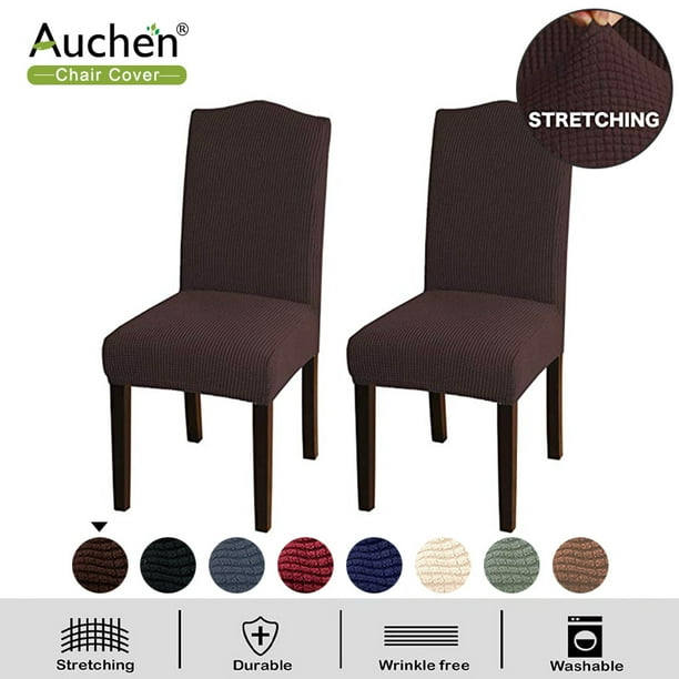 Dining Chair Slipcover Auchen Covers Set Of 2 Parsons For Room Stretch Furniture Protector Restaurant Hotel Ceremony Coffee Com Parsons Chair Slipcover Covers, Slipcovers For Parson Dining Chairs
