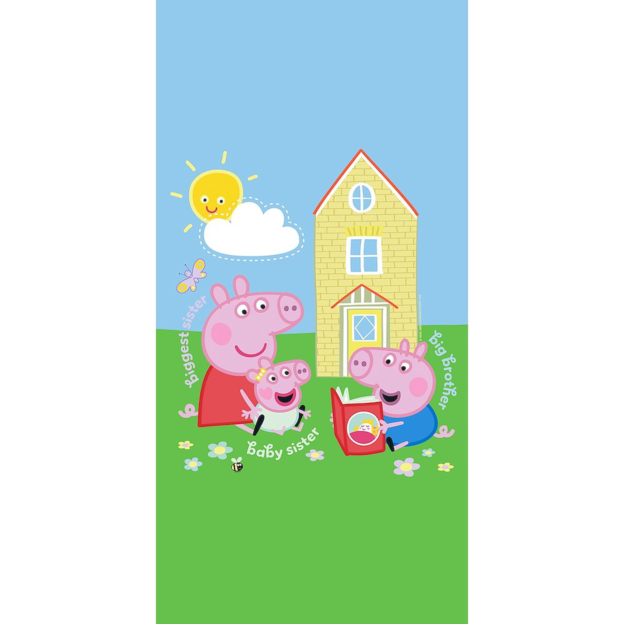 CafePress - Peppa Pig: Siblings - Large Beach Towel, Soft 30"x60" Towel with Unique Design