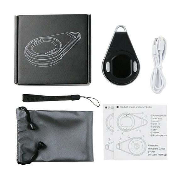 60X 80X 100X Magnifying Glass with LED Suitable for Reading Small Prints, Crafting, LowVision Rechargeable Microscope