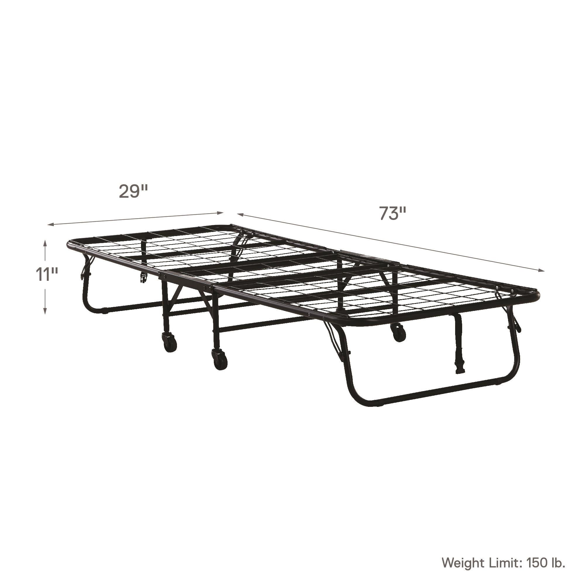 Dhp folding guest bed with 5 inch mattress greenguard sale gold certified