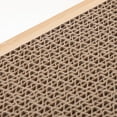 thumbnail image 4 of IBASETOY Cat Cardboard Scratcher Cat Scratcher House Khaki Corrugated Paper 1Pack, 4 of 5