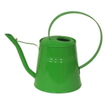 HOUSTON INTERNATIONAL TRADING  8557E AG Enameled Galvanized Steel watering can 1 gal. Apple Green