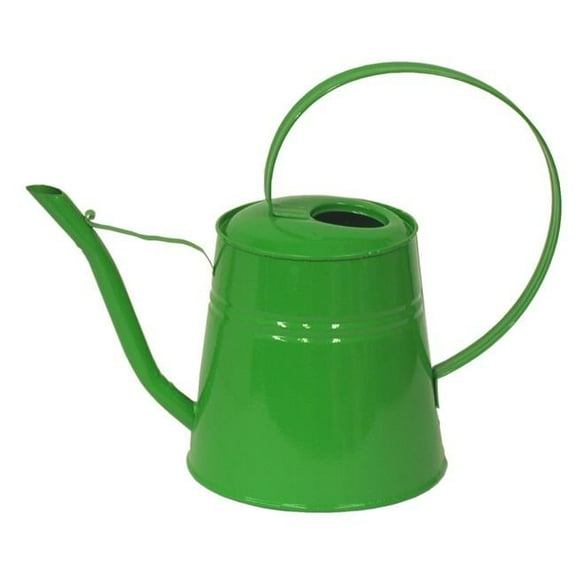 HOUSTON INTERNATIONAL TRADING  8557E AG Enameled Galvanized Steel watering can 1 gal. Apple Green