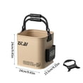 thumbnail image 2 of Maojin Toy Story Juguetes Multifunctional Foldable Fish Bucket, Upgrade Multifunctional Portable Fishing Bucket With Lid, Fish Bucket With Lid Foldable Fish Bucket Storage Bucket, 2 of 2