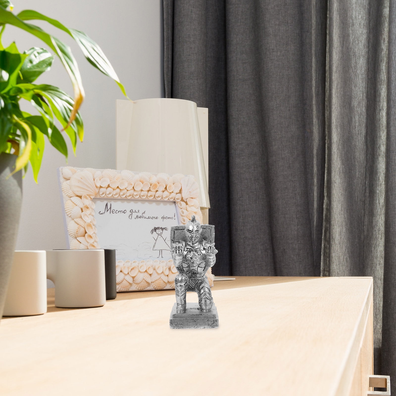 3pcs Executive Knight Shape Pen Holder Desk Organizer Accessories Desk Decoration Pen Stand For Office And Home Stationery Decor