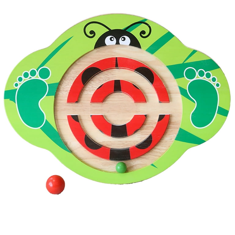Wooden Balance Board Toy Set for Kids Adorable Cartoon Shape Smooth Edges Odor Free Improves Balance and Coordination Bright Colors Perfect Physical Toy for Children Walmart