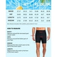 thumbnail image 2 of Charmo Men's Thight Swimming Shorts Quick Dry Athletic Swim Trunks High Waisted Swimsuit Bottoms, 2 of 8