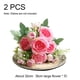 thumbnail image 2 of Rosas De Seda, Hortensias Y Ramos De Lirios Decoran Fiestas De Boda. Blanco, 2 of 5