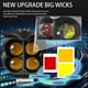 thumbnail image 3 of Par Faros De Auxiliares 4 Ojos Led Lupa Moto Y Auto 5 Modos, 3 of 8