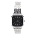 thumbnail image 4 of Reloj de Mujer con Esfera Cuadrada Delicado y Elegante Analógico de Cuarzo Resistente Al Agua Espejo HD Transparente Regalo Ideal para Mujeres Actividades Diarias Al Aire ANGGREK  Otros, 4 of 8