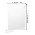 thumbnail image 2 of DEEPCRAFF 2Pcs Multi-Function Transparent Shelf Divider Plastic for Home Closet and Cabinet Storage, 2 of 8