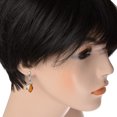 thumbnail image 2 of Sterling Silver and Baltic Honey Amber Earrings "Elsie", 2 of 6