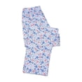 thumbnail image 2 of Women's Floral Print Pajamas Pants Lightweight Elasitc Waist Lounger Pants (Blue XXL), 2 of 3