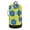 Blue Lime Green, variant on Large Capacity Drawstring Laundry Backpack Portable Dirty Clothes Hamper Purple