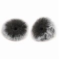 thumbnail image 2 of Microphone Windshield Furry Fur Windproof Muff Windscreen Cover For Sony Rode Boya Lapel Lavalier Mic 5mm 10m WindShield, 2 of 5