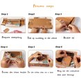 thumbnail image 4 of Cajas de Galletas Navideñas NQ con Ventana Transparente 12 Paquetes de Papel Kraft, 4 of 5