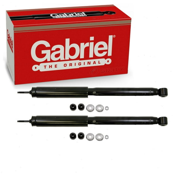 2 pc Gabriel 69900 Ultra Shock Absorbers for Spring Strut Steering Suspension Shocks Struts Fits select: 2001-2007 FORD ESCAPE, 2001-2006 MAZDA TRIBUTE