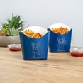 thumbnail image 4 of Bio Tek 3 oz Frenchie Paper Fry Cup / Snack Container - 4 1/2" x 3 1/4" x 3 3/4" - 100 count box, 4 of 11