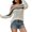 White, variant on Fgnfyis Winter Hollow Out Knitted Rainbow Sweater Knit Tops for Women Cozy Fashion White S