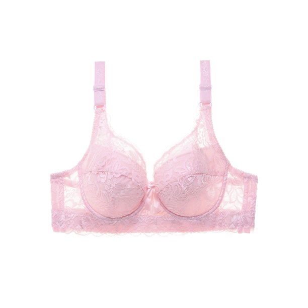 Sujetador de encaje para mujer con sujetadores finos acolchados de talla grande con aros Romacci Ropa interior de mujer