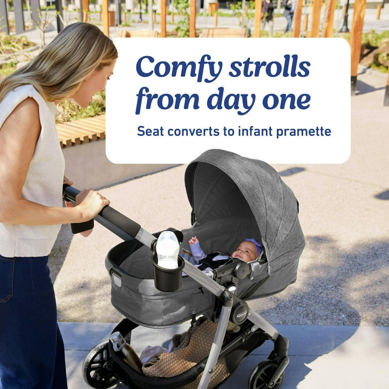 Graco Modes Pramette 3-in-1 Travel System, Ontario, Grey