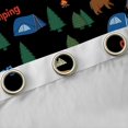 thumbnail image 4 of Erosebridal Teens Animal Bears Blackout Curtains Set of 2 (52x84 Each),Kids Boys Girls Camping Tents Window Curtains,Ultra Soft Home Decor, 4 of 6
