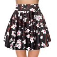 thumbnail image 4 of Afibi Jupe Patineuse Plissée Évasée Taille Élastique Mini Décontractée pour Filles (Petit Motif 3), 4 of 4