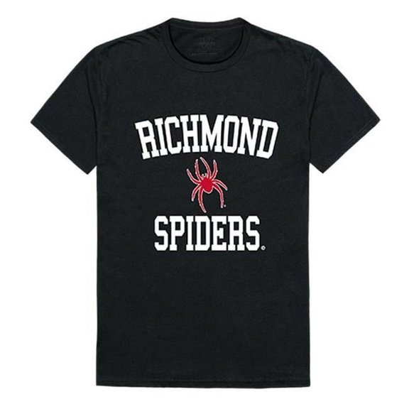 W Republic 539-145-BLK-01 University of Richmond Arch T-Shirt, Black & White - Small