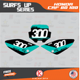thumbnail image 3 of Kalair GFX Graphics Kit for Honda CRF80 (2011-2016) Surfsup Series, 3 of 5