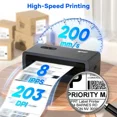 thumbnail image 4 of Restored iDPRT Shipping Label Printer 4x6 Bluetooth Thermal Label Printer for Small Business and Shipping Package, Support Android, iPhone, Windows, macOS (Refurbished), 4 of 13