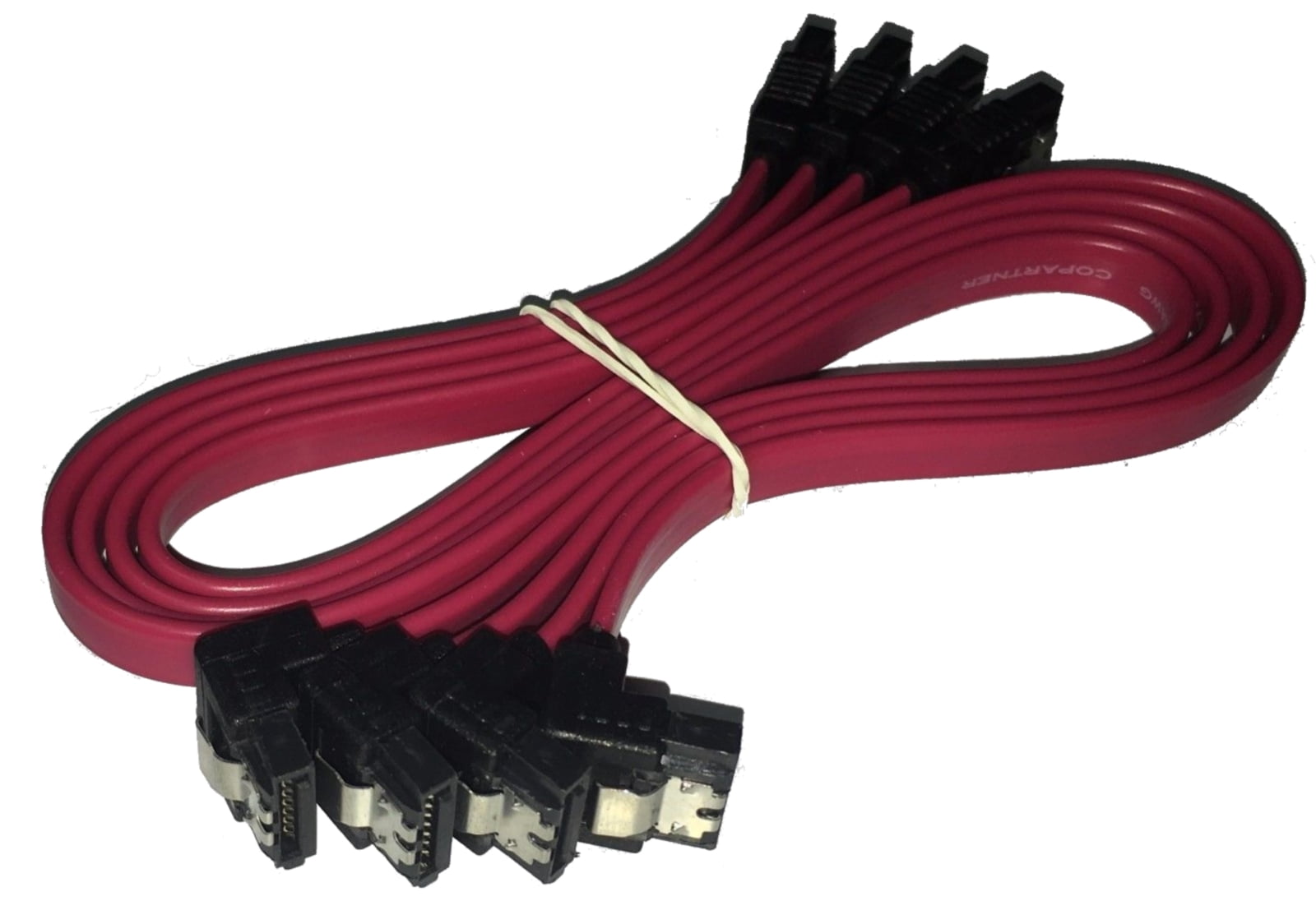 Copystars Sata Cable UL Listed 4 x Serial Data Sata Cables for DVD burner SSD Hard Drive