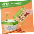 thumbnail image 2 of 4 Cajas de Almacenamiento de Alimentos con Sello Hermético de PP y Silicona. Compartimentos para Aperitivos y Leche., 2 of 8