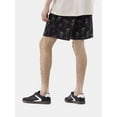 thumbnail image 3 of No Boundaries Men's & Big Men's Elastic Waist Swim Trunks, 7" Inseam, Sizes XS-5XL, 3 of 5